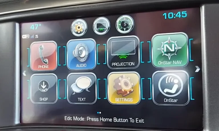 Chevy MyLink Touch Screen Not Working